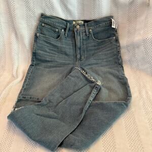 nwt madewell perfect vintage jean size 28